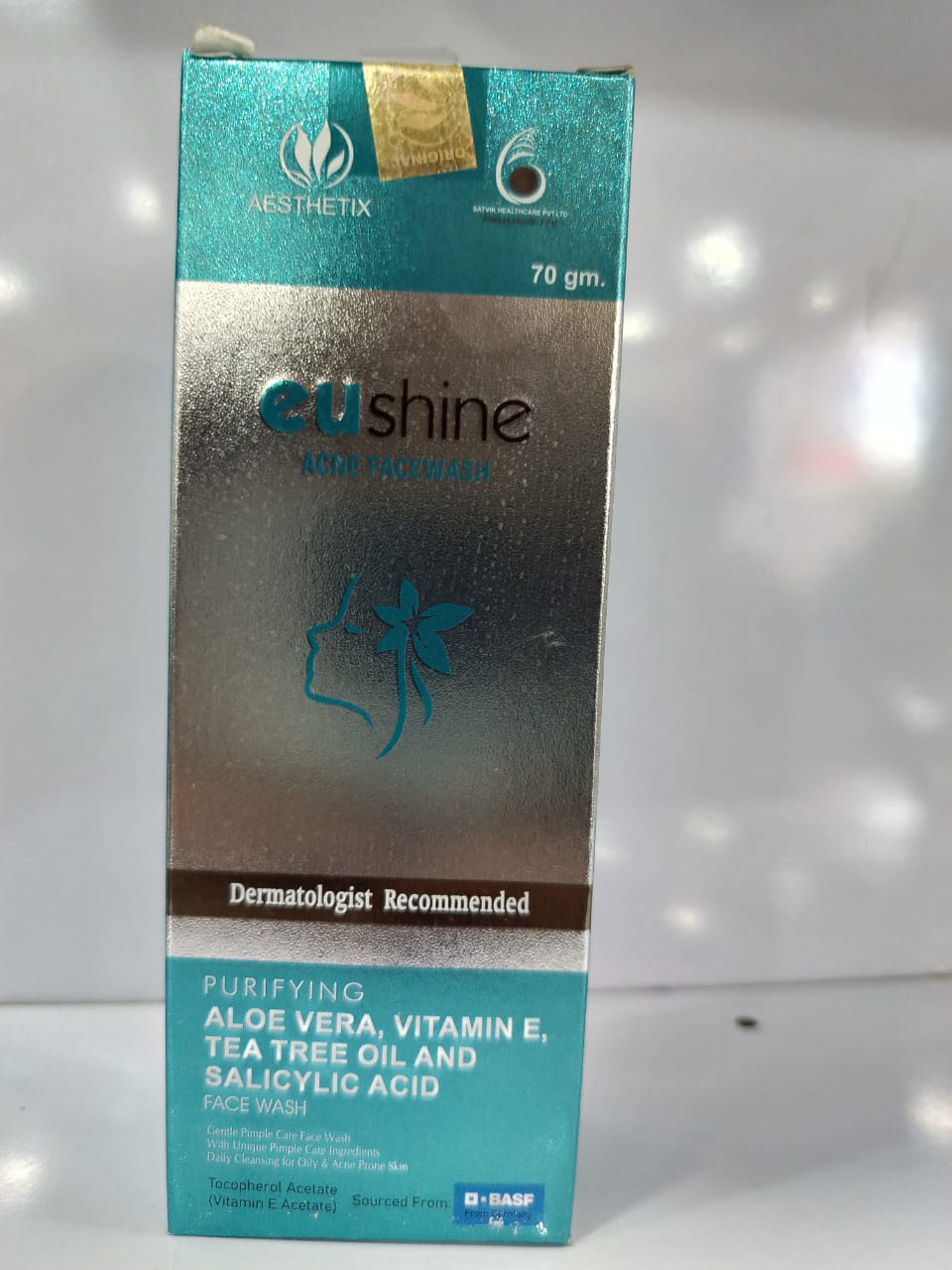 eushine Acne Facewash 70 gm