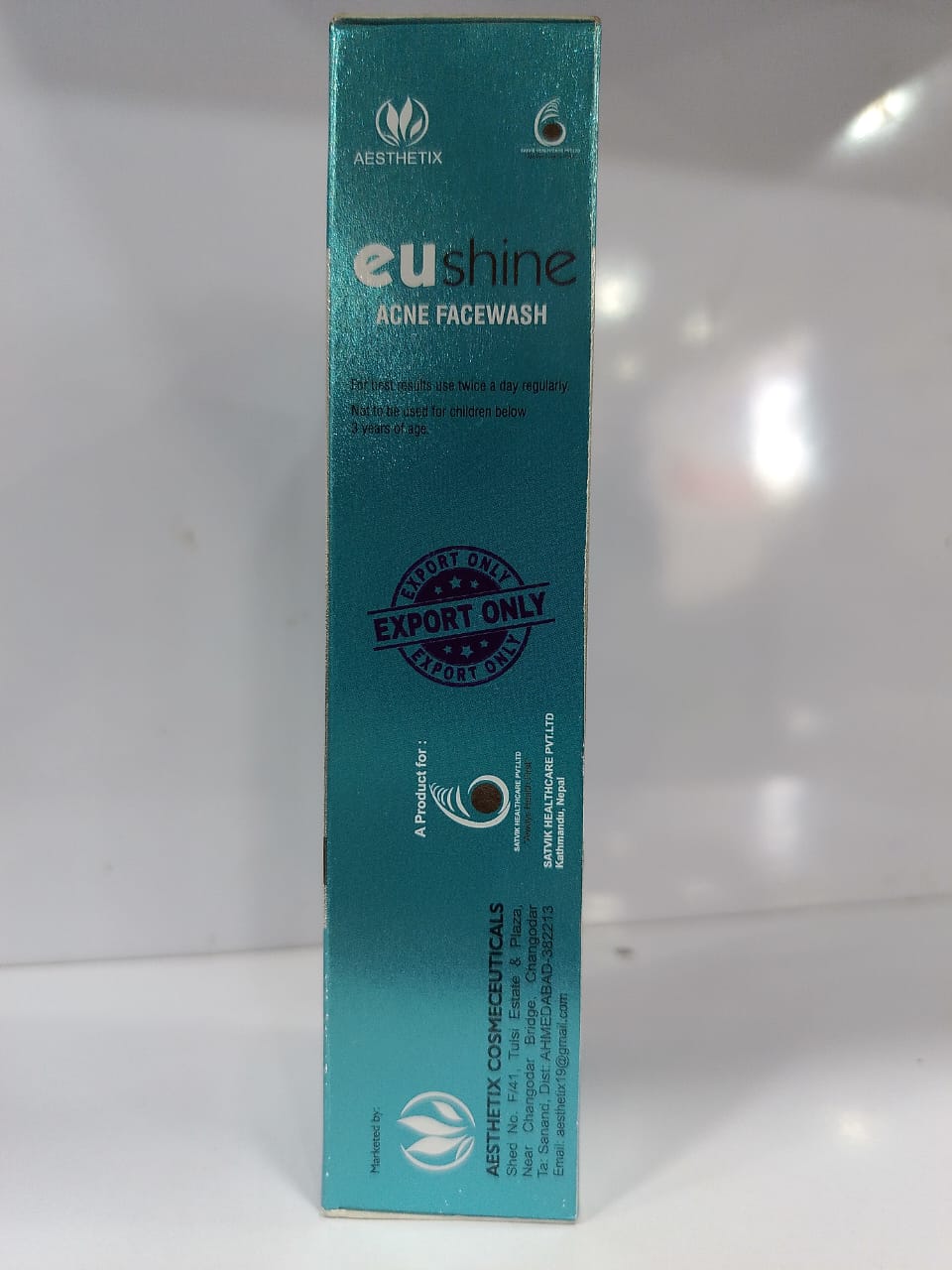 eushine Acne Facewash 70 gm - Image 3