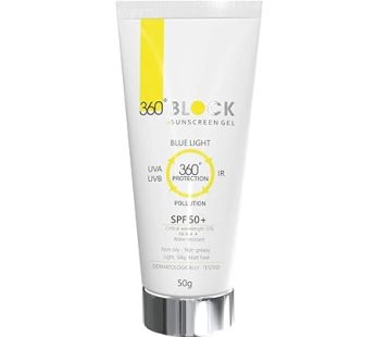 360 Block Sunscreen Gel Blue Light, 50g