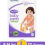 HIMALAYA Total Care Baby Pants - L  (52 Pieces)