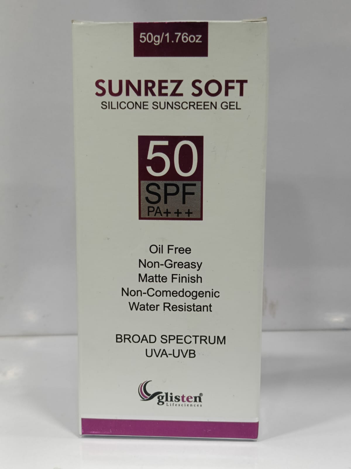 SUNREZ SOFT- Silicone Sunscreen Gel (Spf 50 PA++)